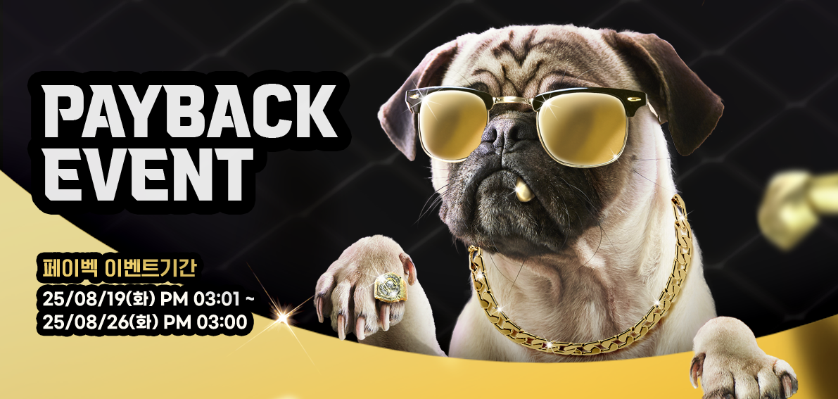 이벤트(페이백) 250819 ~ 250826 [ Day7 페이백 랭킹전 027차 ]