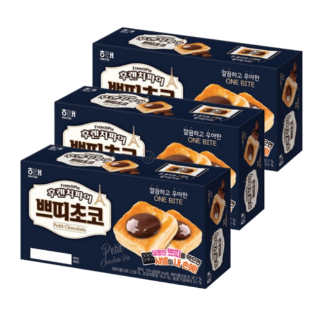 ★해태★ 쁘띠 초코, 179g 3개