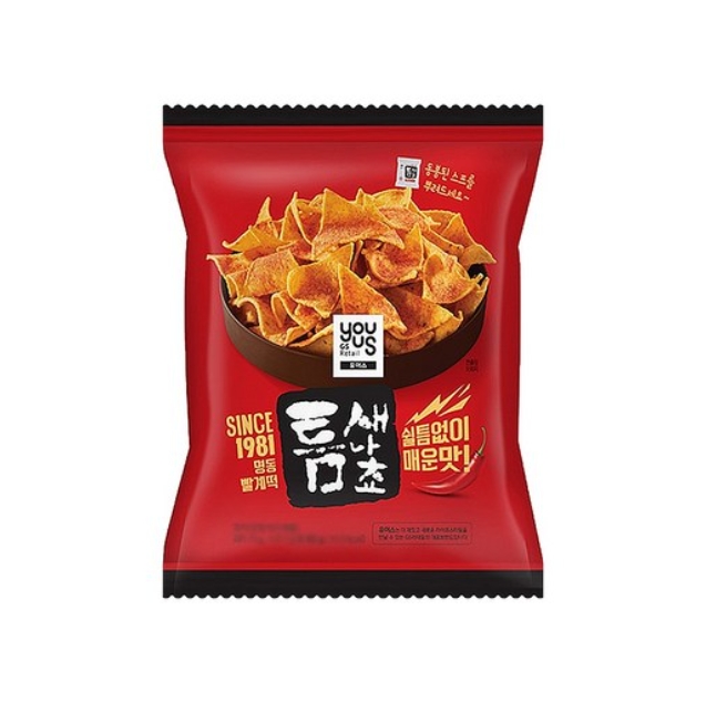 ★유어스★  틈새나쵸, 82g 2개