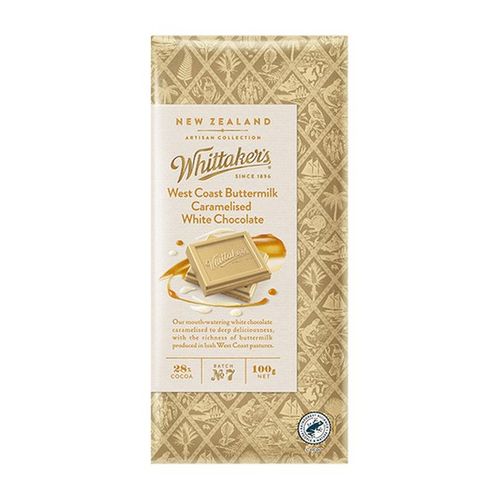 ★휘태커스★ 웨스트코스트 버터밀크 카라멜 화이트초콜릿, 100g, 1개
