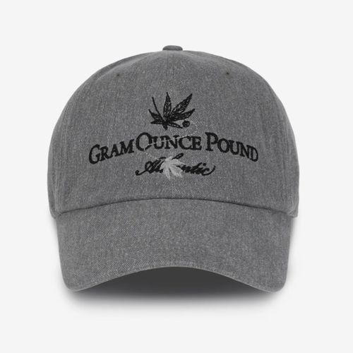 ★그램★ 아운스 파운드 Maple 6-Panel Cap_Charcoal Grey