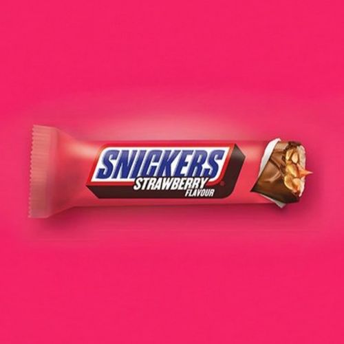 ★스니커즈★ 스트로베리향 바, 40g, 4개