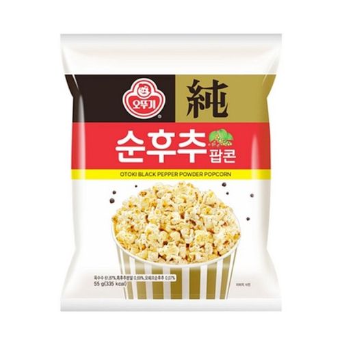 ★오뚜기★ 순후추팝콘, 55g, 5개