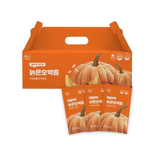 ★황금이네★ 늙은 호박즙, 100ml, 30개