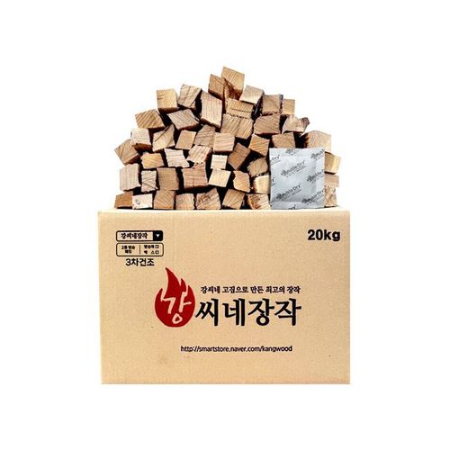 ★강씨네★ 강씨네장작, 20kg, 1개