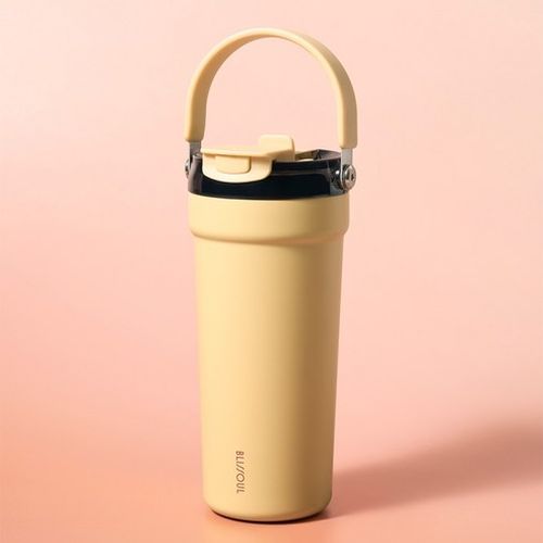★블리쏘울★ 카페 세라믹 텀블러 LHC4440YEL( 버터 레몬 × 700ml × 1개 )
