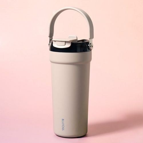 ★블리쏘울★ 카페세라믹 텀블러 LHC4440GRY( 린넨 그레이 × 700ml )